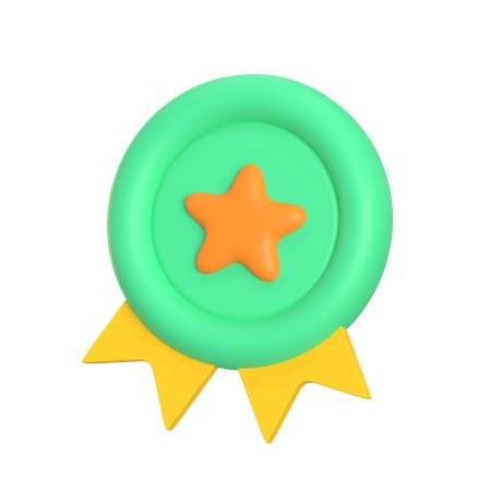 best-seller-3d-icon-download-in-png-blend-fbx-gltf-file-formats--quality-badge-management-assurance-shopping-pack-marketplace-icons-8762565